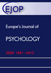 مجلة: Europe’s Journal of Psychology