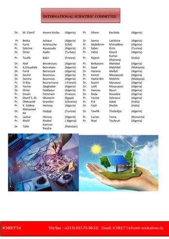 Modern electical engineering and technology (icmeet 24)