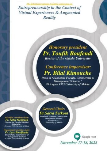 Entreneurship in the context of the virtuel experiences and Augmentedd reality