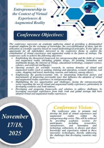 Entreneurship in the context of the virtuel experiences and Augmentedd reality
