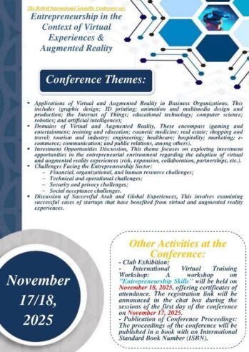 Entreneurship in the context of the virtuel experiences and Augmentedd reality